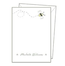 BEE Personalised NOTE CARDS