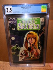 DC COMICS CGC 3.5 VG- 1st appearance Swamp Thing House of secrets 92 grey tone