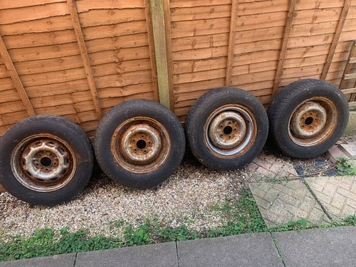Steel wheels for jaguar - steel, xj6