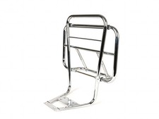Luggage rack with backrest