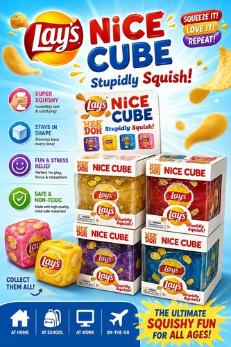 Lays crisp needoh nice cube - lays,