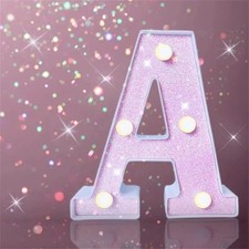 LED Light Up Alphabet Letters