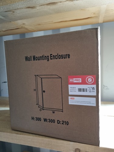 Pro steel wall box - wall, ip66