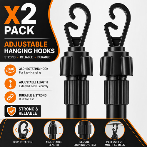 Extending clothes prop - 2,