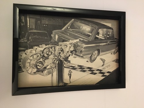 Sunbeam imp sport 1966 framed - imp, sport-1966