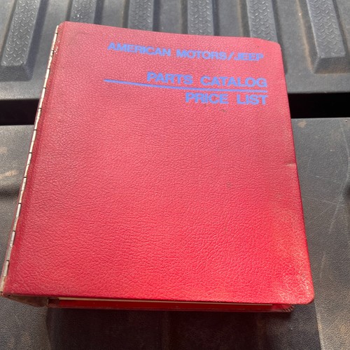 Catalog binder parts list - 3,