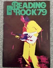 Reading Rock Programme Original Motorhead Thin Lizzy Whitesnake 1979