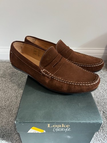 Loake goodwood moccasin brown - goodwood,