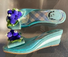 Miss L fire sandals UK 4, peep
