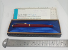 Vintage Parker Burgundy Red Fountain Pen (Lady 17 ?)