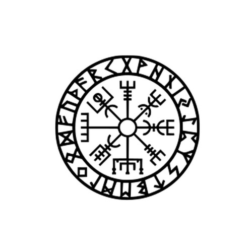Viking icelandic symbol - icelandic,