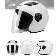 NEW Open Face Scooter Motorbike Motorcycle Bike Helmet Sun Visor