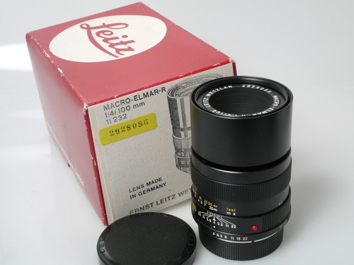 Leitz macro elmar 100 1 - r, 1:4