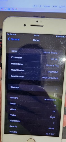 Iphone plus 64gb unlocked - 8,