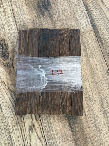 Set wenge hardwood blanks - of, 6