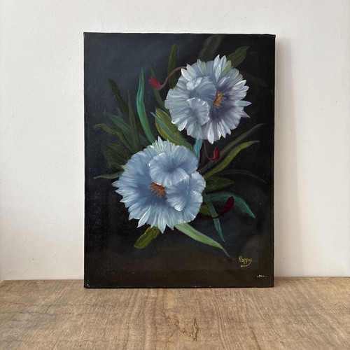 Rustic style oil canvas - oil, on