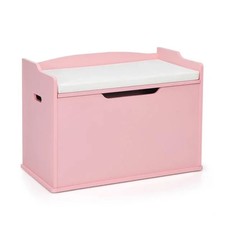 Wooden Kids Toy Box and Bench