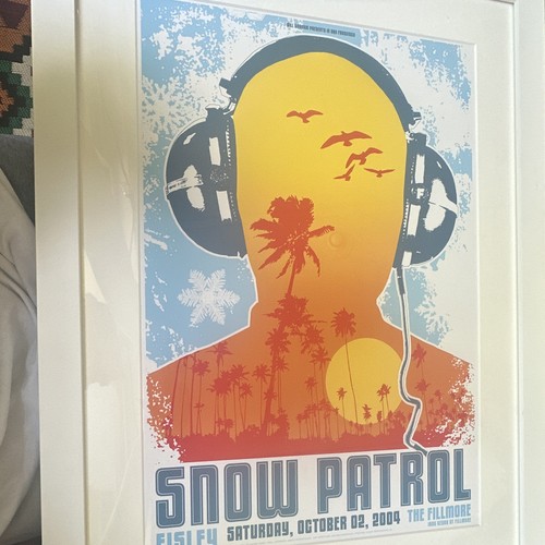 Snow patrol eisley concert - snow,