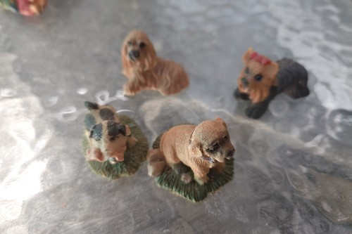 Four vintage dog - vintage,