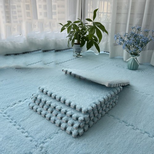Plush foam floor mat - plush,