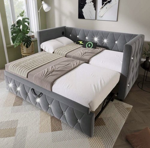 Daybed velvet upholstered - velvet,