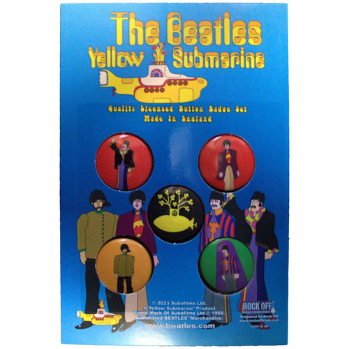 The beatles button badge - the,