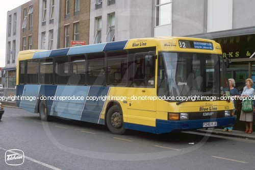 Bus photo solent blue line - solent,