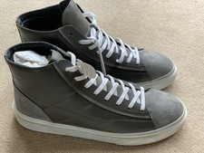  HOGAN MEN'S SHOES HIGH TOP LEATHER TRAINERS