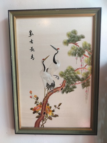 Vintage chinese silk - chinese,