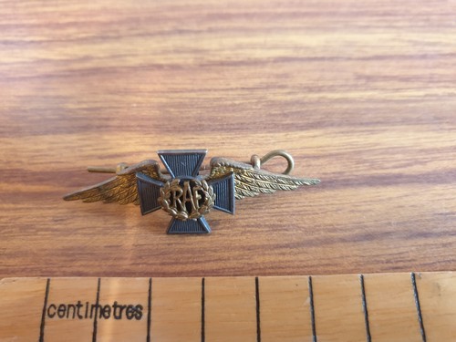Raf chaplain collar badge - raf, chaplain's