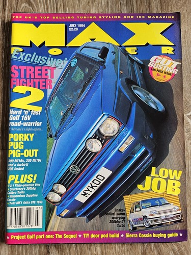 Max power july 1994 - power,