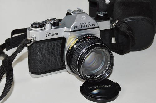 Asahi pentax k1000 - pentax, with