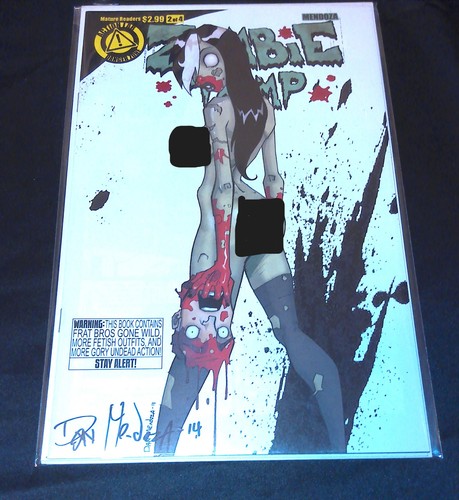 Rare zombie tramp signed - -,