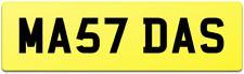 MANDA'S NEAT VIP CAR REG NUMBER PLATE MA57 DAS ALL FEES PAID - MAND AMANDA MANDY