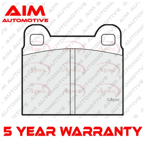 Brake pads set front - front, rear