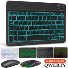 Wireless Bluetooth Keyboard Mouse For Lenovo Tab M11 TB330FU/TB331FC Tablet 11"