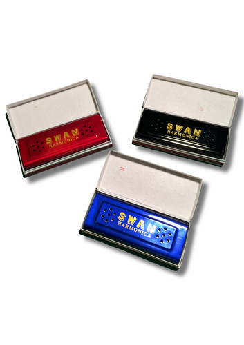 New swan holes harmonica - new,