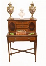 Victorian Ladies Writing Desk Mahogany Bureau 1900