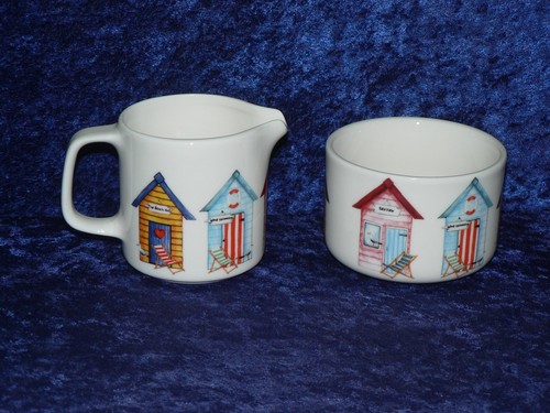 Beach huts pattern - beach, 6