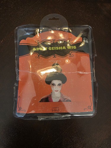 Adult geisha wig - geisha, tiered