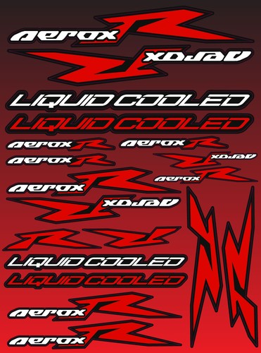 Motorcycle sticker decal - decal, for