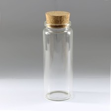Empty Bottle Cork bottle Lots Borosilicate Vial 47x120mm 150ml 5-30 pieces