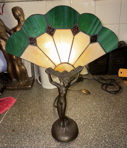 Vintage art deco lady - art, bronze