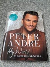 Peter Andre signed book My World Hardback