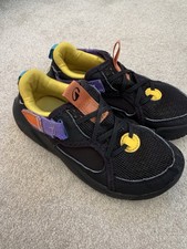 Boys black sports trainers