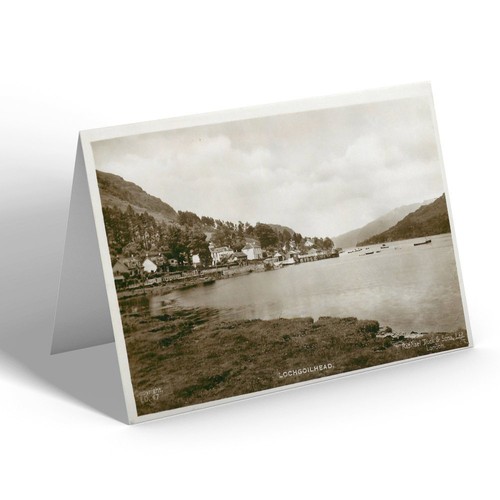 Notelet vintage scotland - notelet,