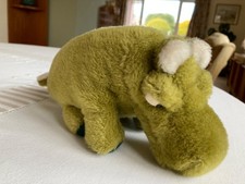 Merrythought Green Hippo Soft Toy (Small)