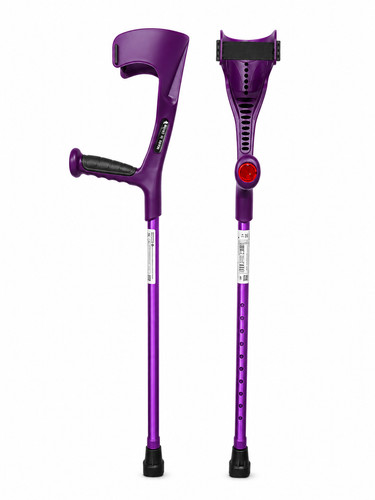 Pair purple forearm - of,