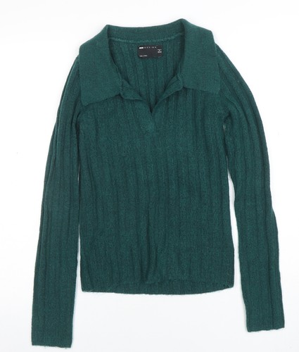 Asos women green collared - asos,