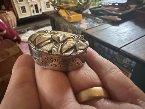 Silver scenes mini trinket - mini,
